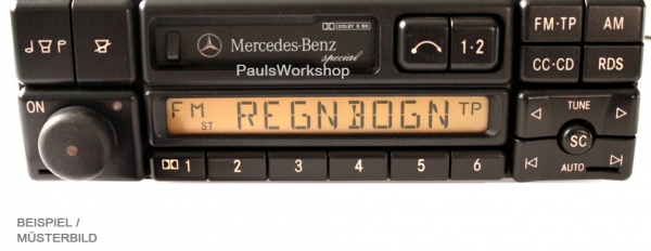 Bluetooth 5.0 + AUX-IN Umbau  Mercedes-Benz Becker BE 2210